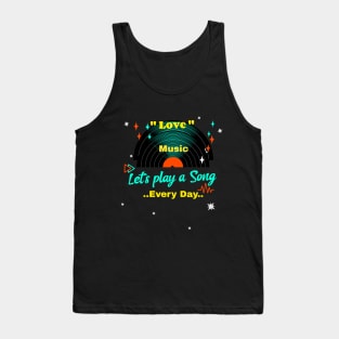 Love music Tank Top